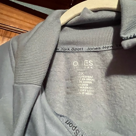 NWOT Jones of New York Sport Sweatshirt Sz. 2xl - Picture 7 of 8